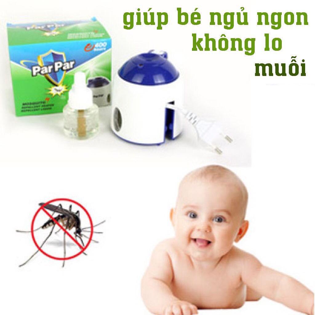 Đèn đuổi muỗi côn trùng, đèn xông tinh dầu Parpar đuổi muỗi