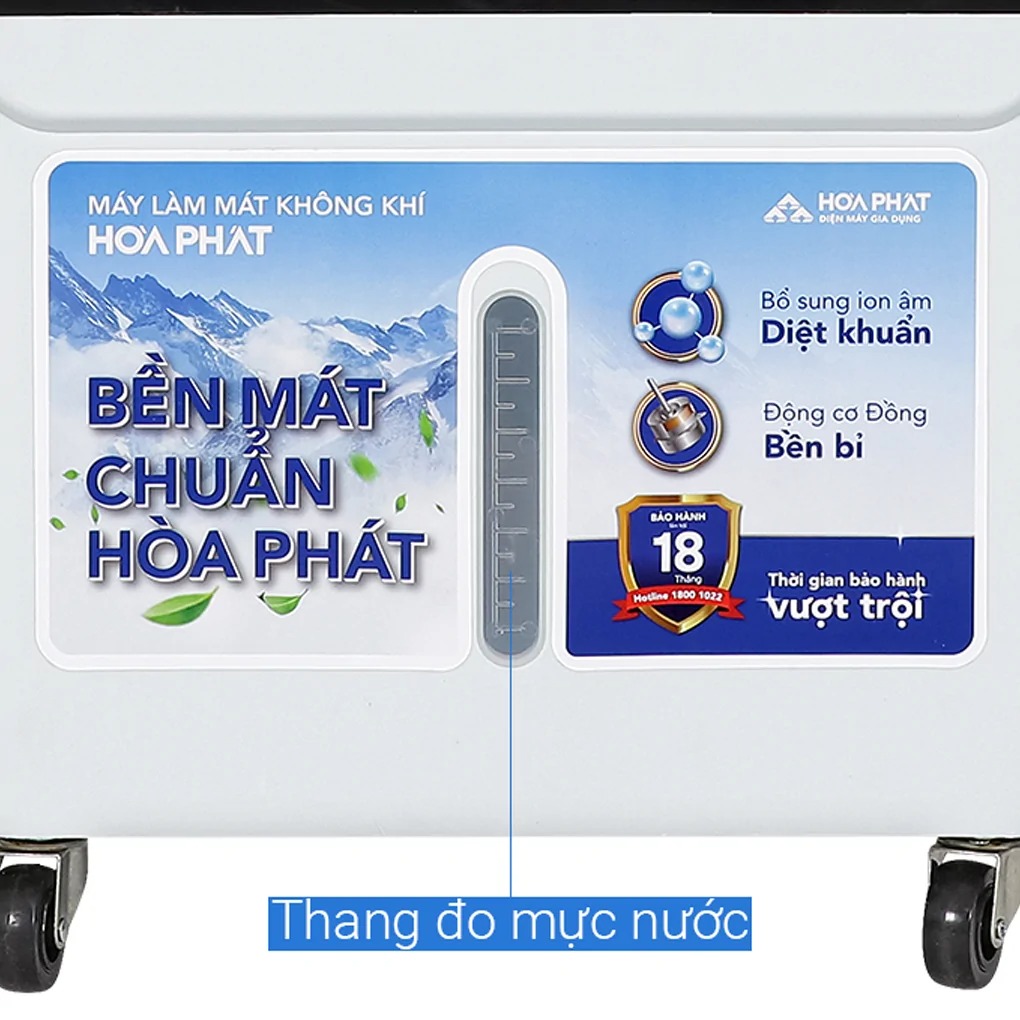 Máy Làm Mát Không Khí Hòa Phát HPCF1-034I - Tạo Ion Âm Diện Tích 30-40m2 - Hàng Chính Hãng