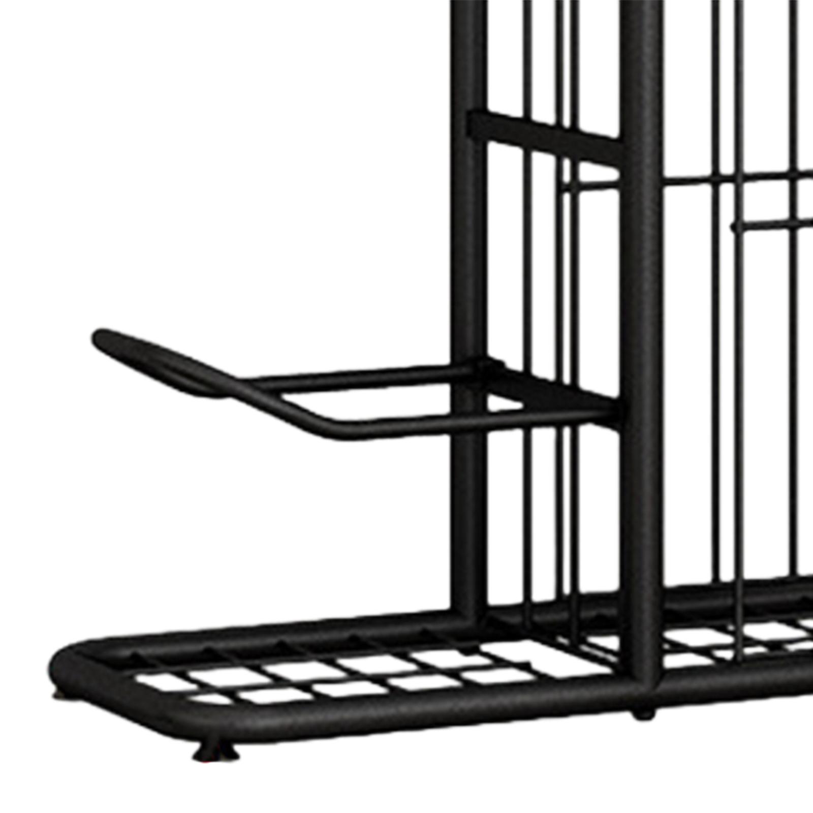 Metal Ball Storage Holder Freestanding Basketball Storage Rack for Soccer