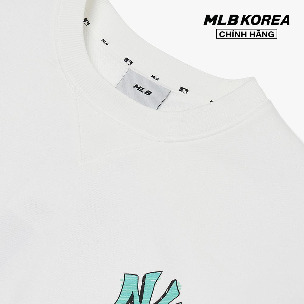 MLB - Áo sweatshirt phom suông tay dài Thin Ball Mega Logo 3AMTS0121