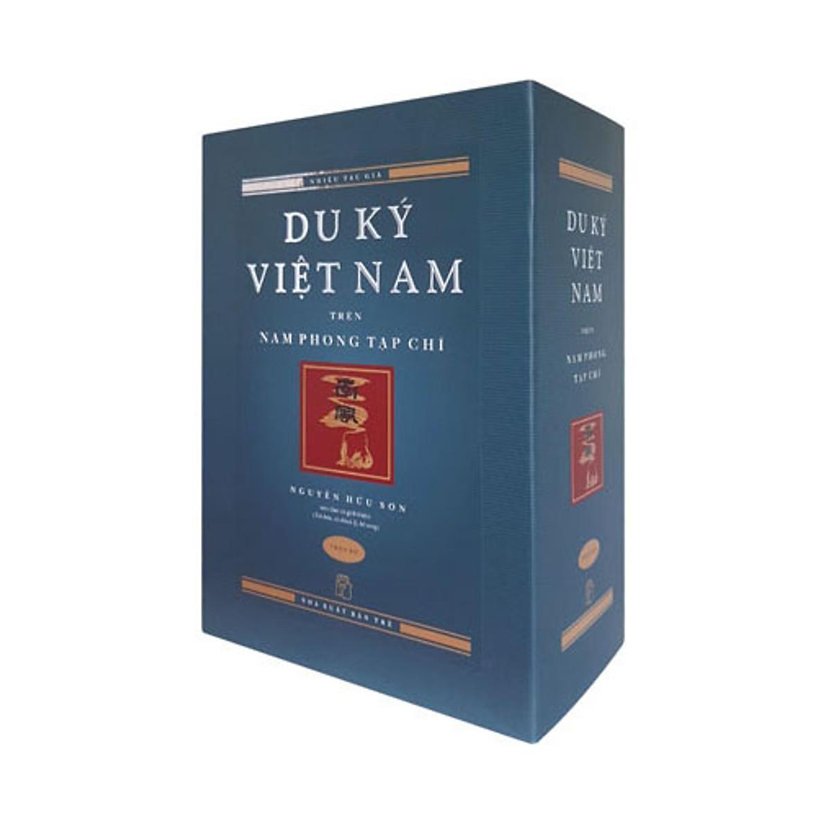 Sách- Du Ký Việt Nam trên Nam Phong tạp chí (Hộp 2 cuốn) -NXB Trẻ