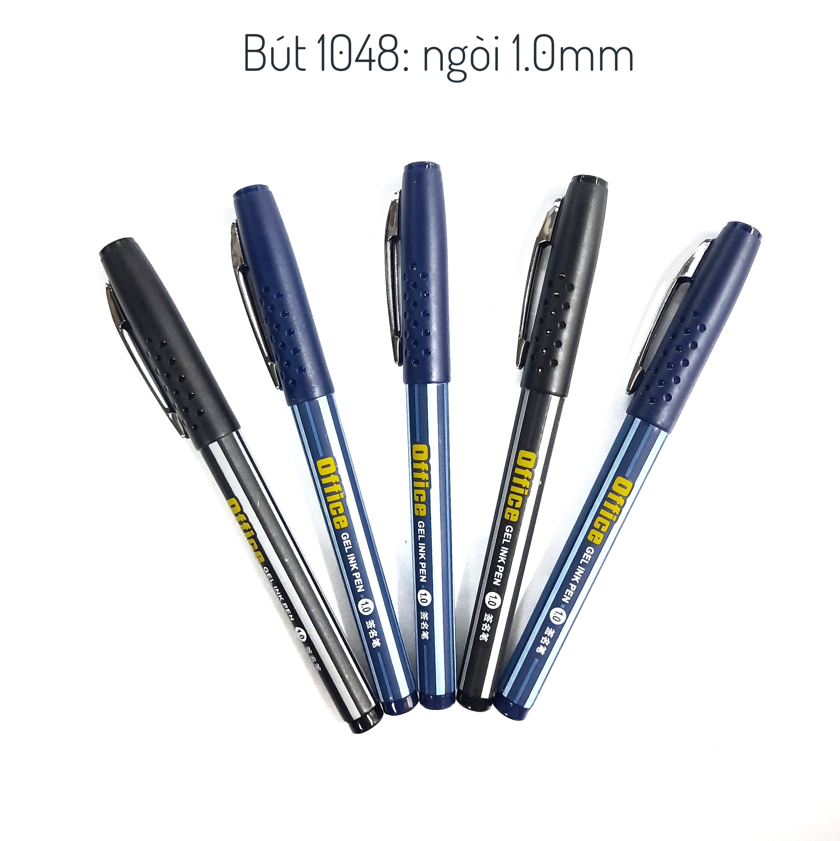 Bút bi nước Baoke 1048 ngòi 1.0mm (Hộp 12cái)