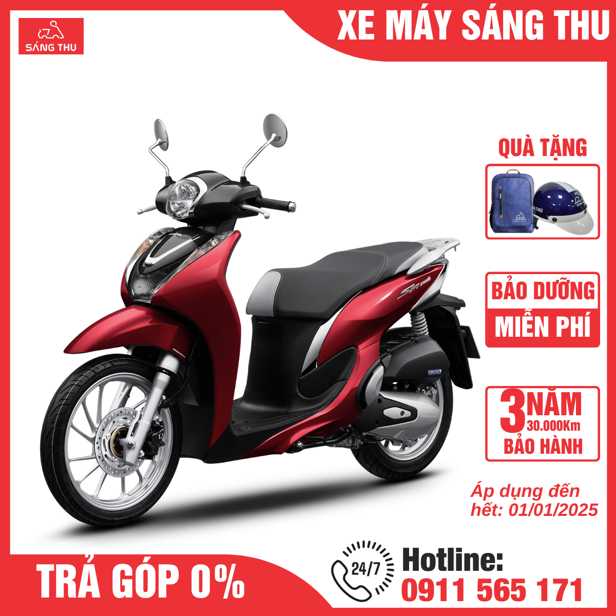 Xe Máy Honda SH Mode 125 CC Phiên Bản Cao Cấp