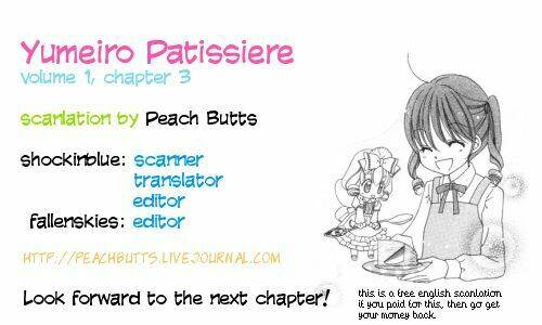 yumeiro patissiere chapter 3 1
