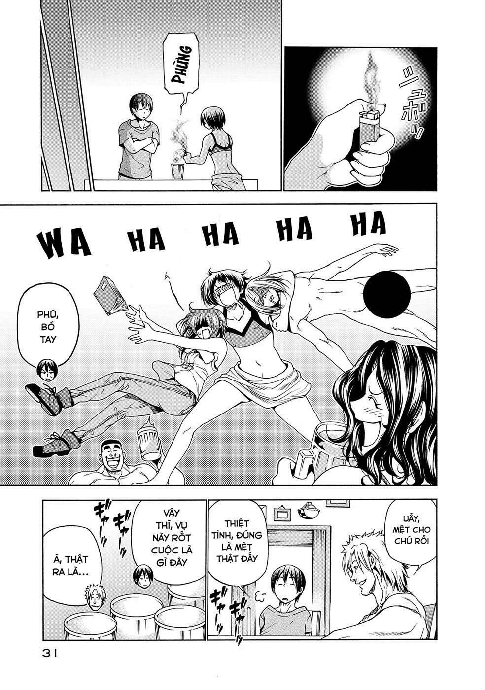 cô gái thích lặn - grand blue chapter 29 26