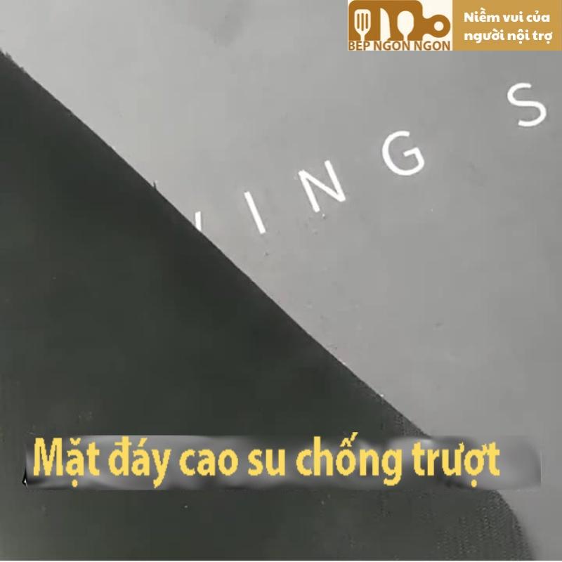 Thảm silicon chống trượt thấm hút nước bay hơi nước nhanh chóng không nấm mốc_BEP NGON NGON