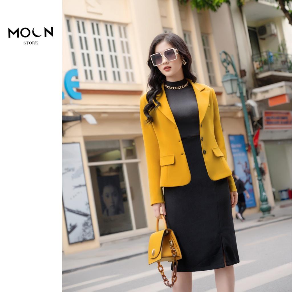 Chân váy Juyp ôm thu đông công sở nữ MCV332 MOONSTORE