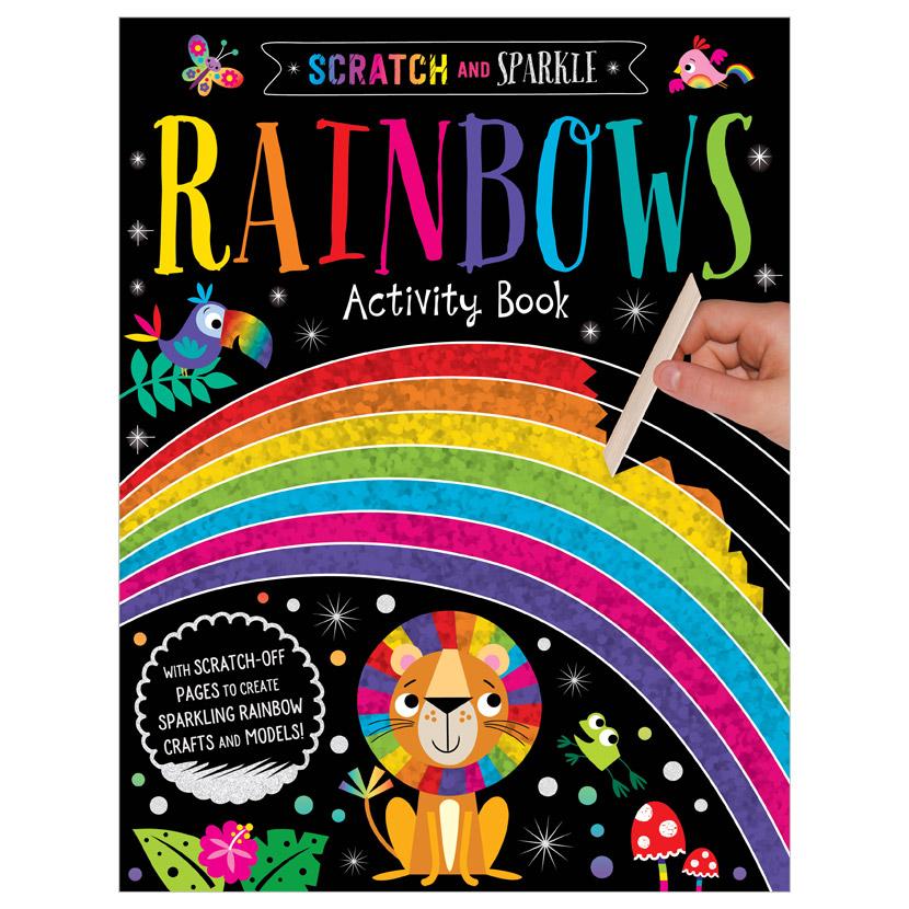 Scratch And Sparkle Rainbows Activity Book