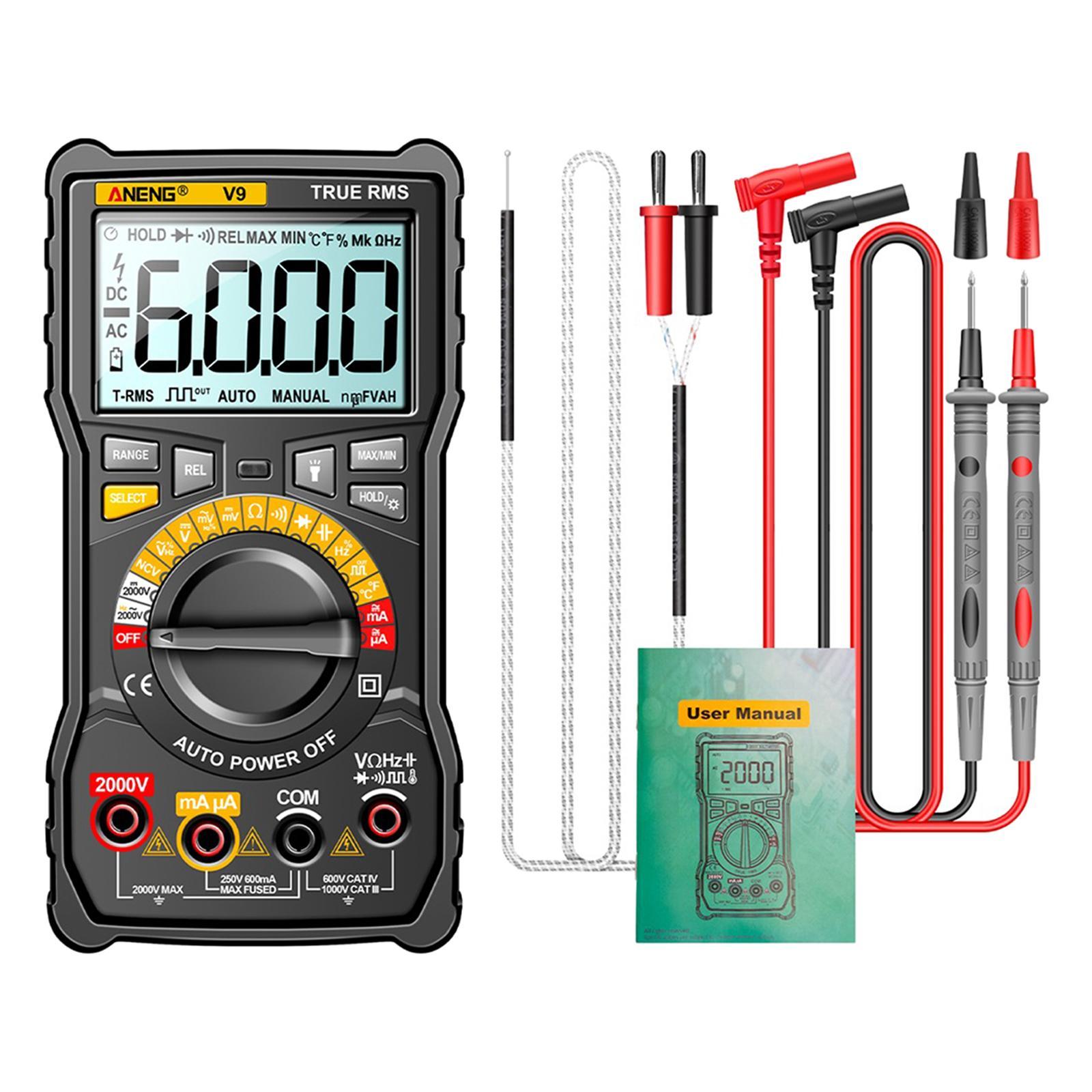 Portable Digital Tester Meter Test Handheld Digital Meter for Circuit Board