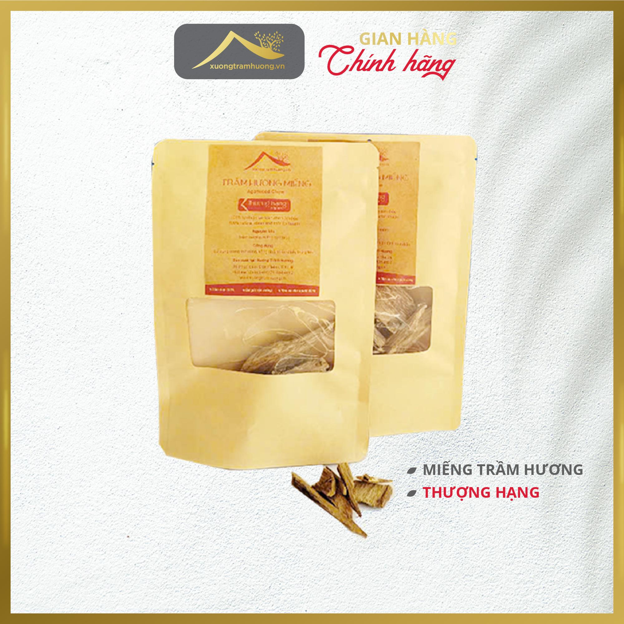 Trầm Hương miếng Sạch Cao Cấp Thượng Hạng Xưởng Trầm Hương Xông Nhà Tẩy Uế Tân Gia - 20gr, 20gr