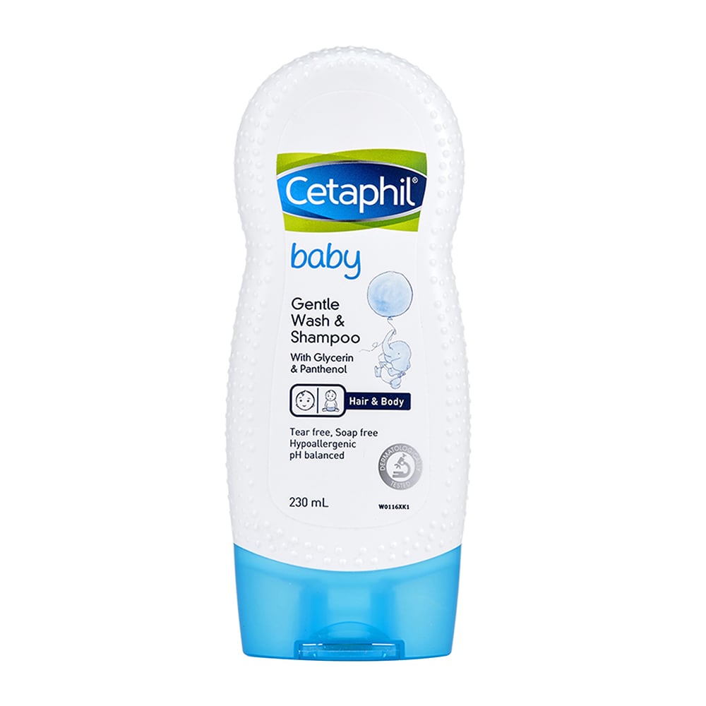 Sữa Tắm Gội Dịu Lành Cho Bé Cetaphil Baby Gentle Wash &amp; Shampoo 230ml