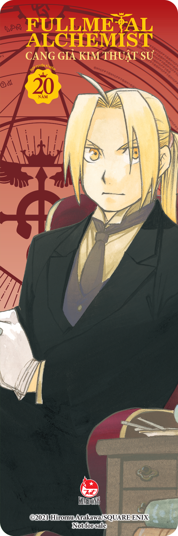 Sách Fullmetal Alchemist - Cang Giả Kim Thuật Sư - Hợp Tuyển Kỉ Niệm 20 Năm [Tặng Kèm 02 Bookmark Nhựa Trong]