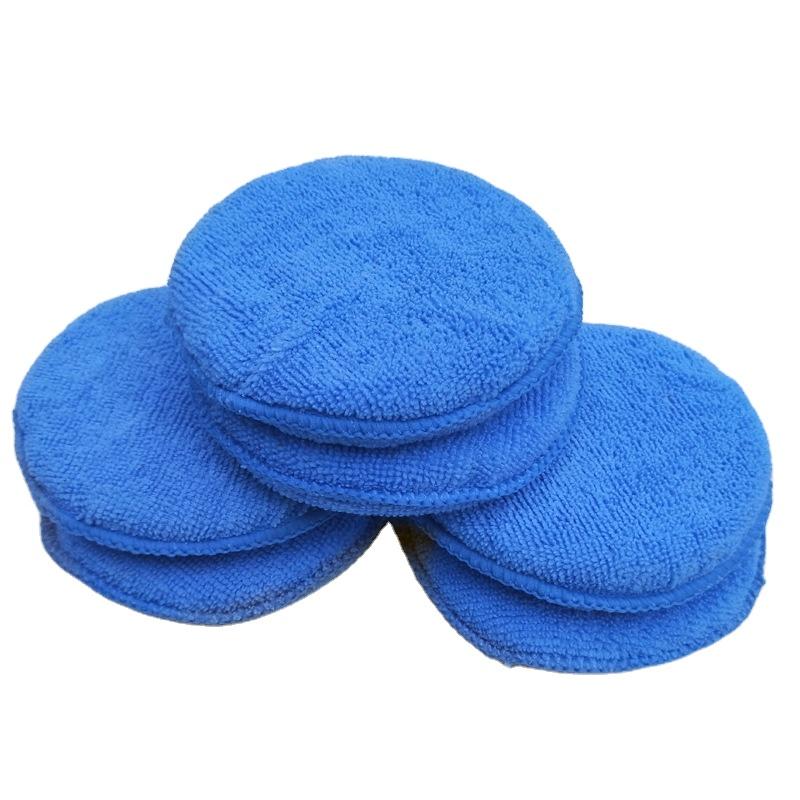 Miếng wax bóng sợi microfiber siêu mềm, chuyên dụng cho wax bóng nhanh, wax sáp bề mặt sơn xe hơi