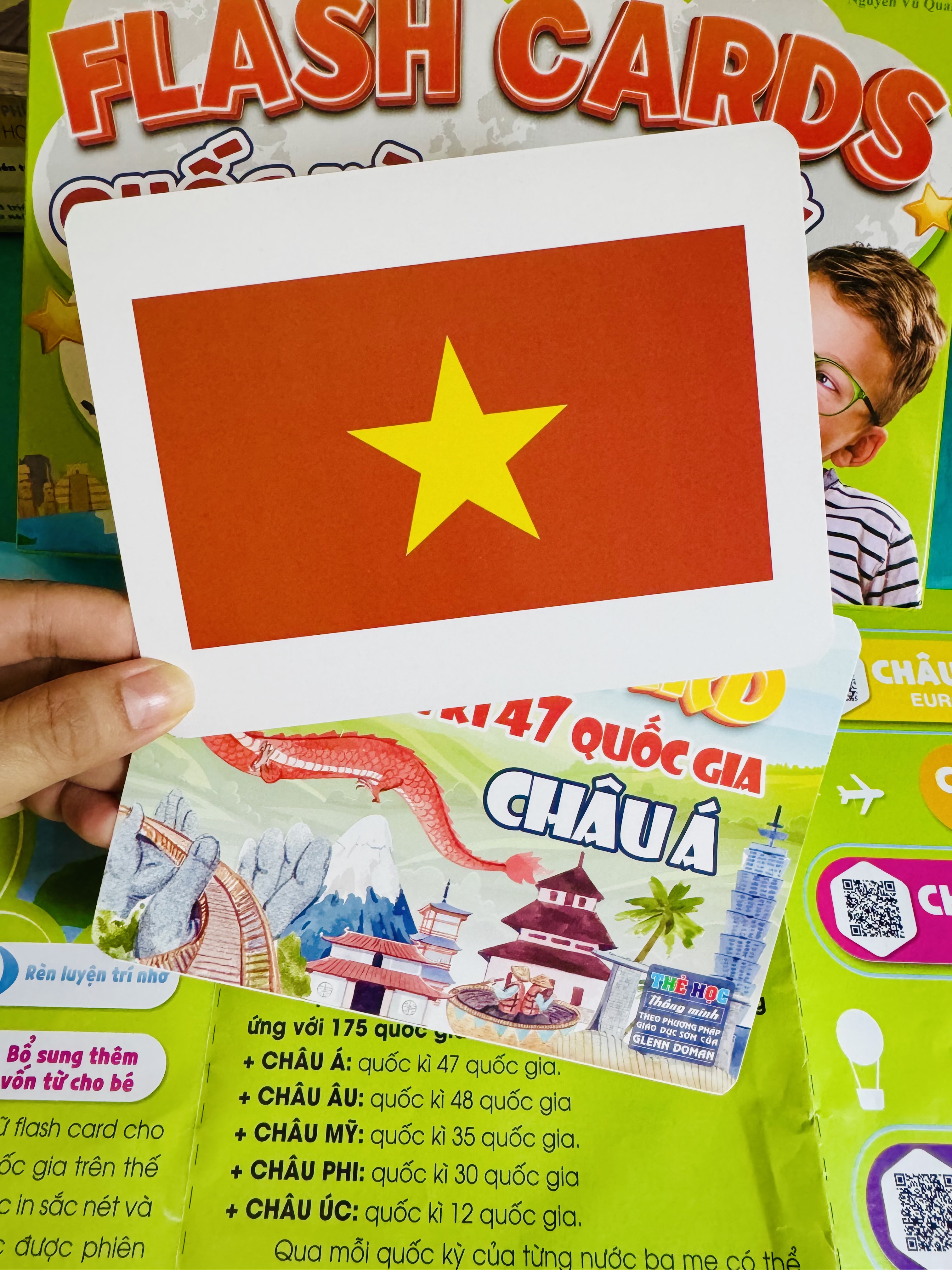 Thẻ cờ Quốc Kỳ Địa lý các Quốc gia trên thế giới (173 Quốc gia 5 Châu lục phiên âm Tiếng anh)