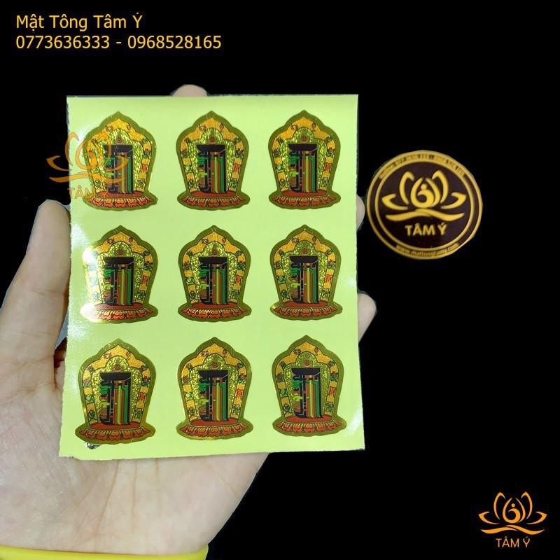 Miếng dán Thời Luân Kim Cang Kalachakra