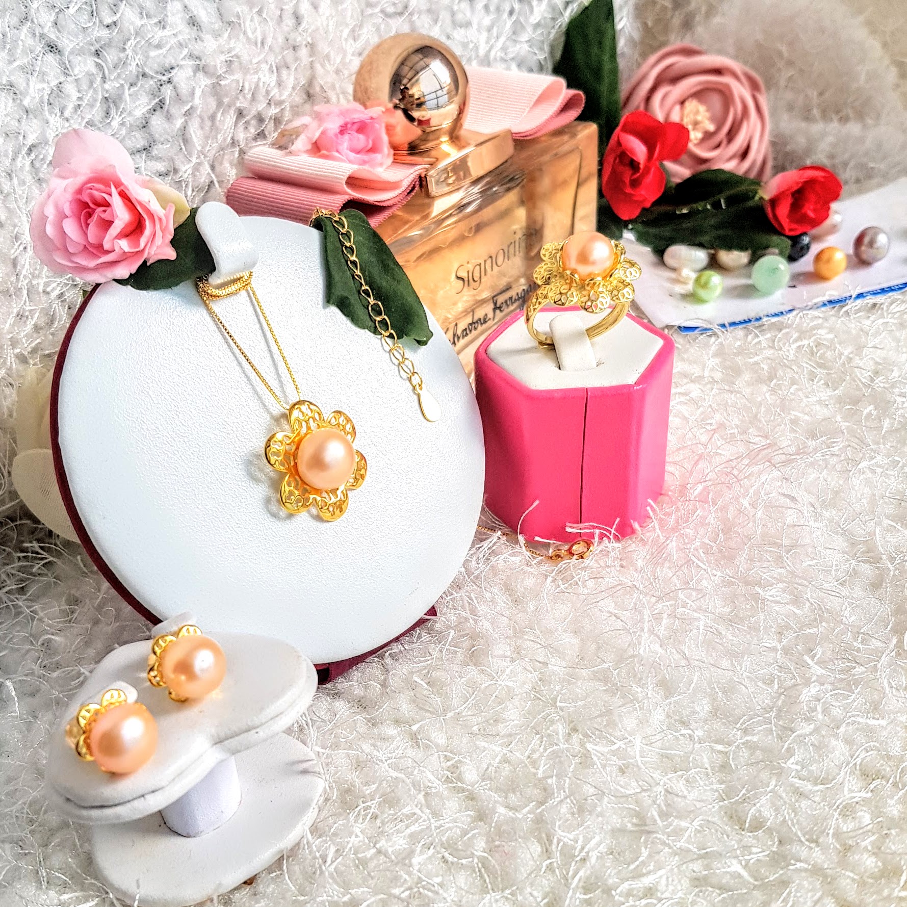 Trang Sức Dây Chuyền Ngọc Trai Cao Cấp 4M - Trang Sức Cô Tấm - VARIOS PEARL - Bạc Ý S925 Đính Zirconia - COTAM0304 + Tặng Kèm Phụ Kiện