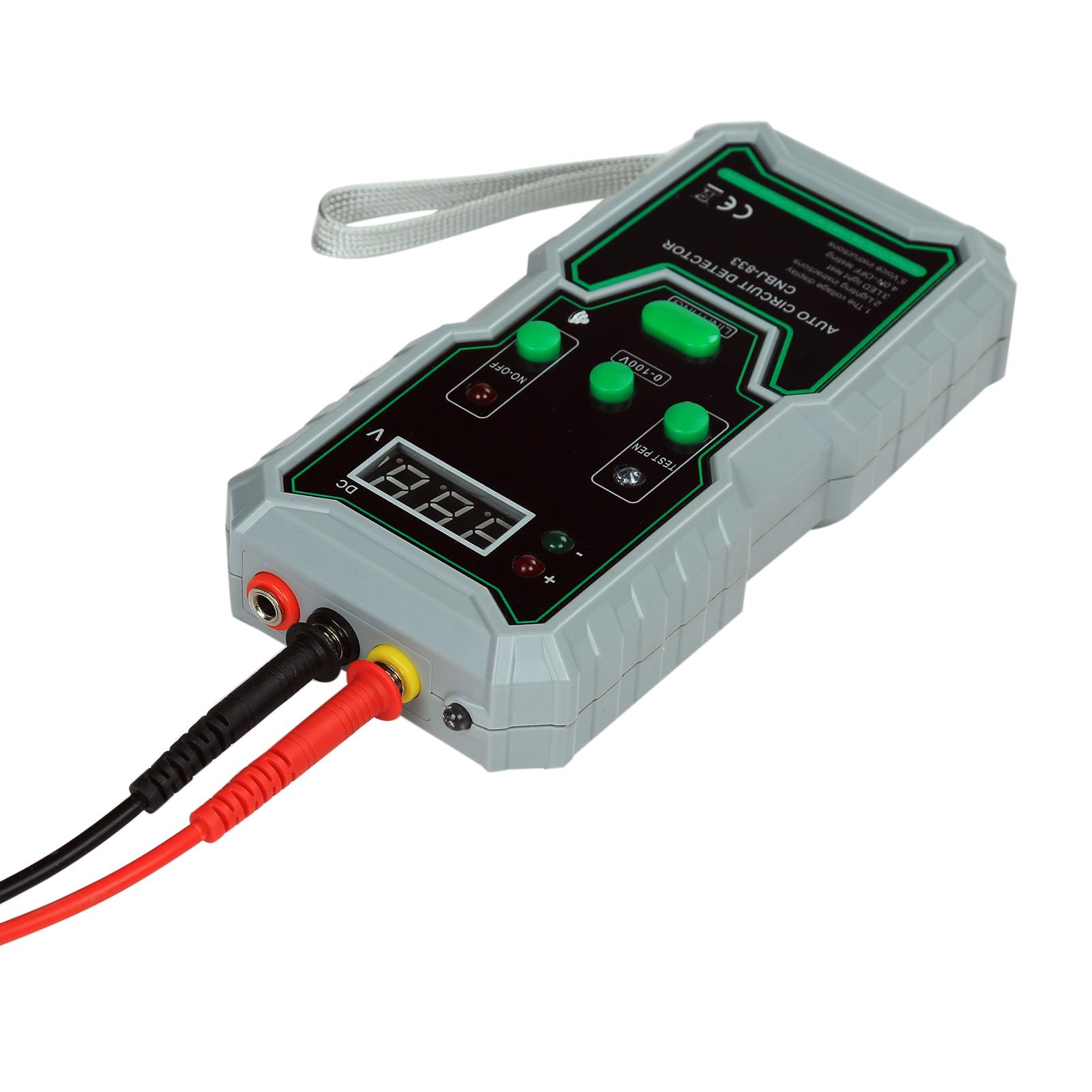 Automotive Circuit Tester, 0-100V DC Circuit Tester with LED Test Light,Battery Tester Automotive Battery Load Tester Circuit Voltage Tester