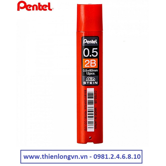 Ruột chì kim Pentel  - Ainstein C275S-2B