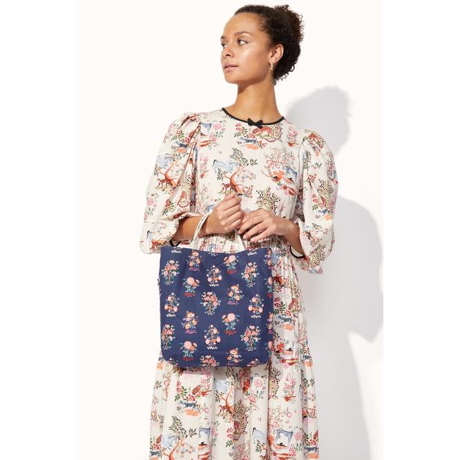 Cathkidston- Túi đeo chéo Painted Kingdom Reversible Cross Body-1041309