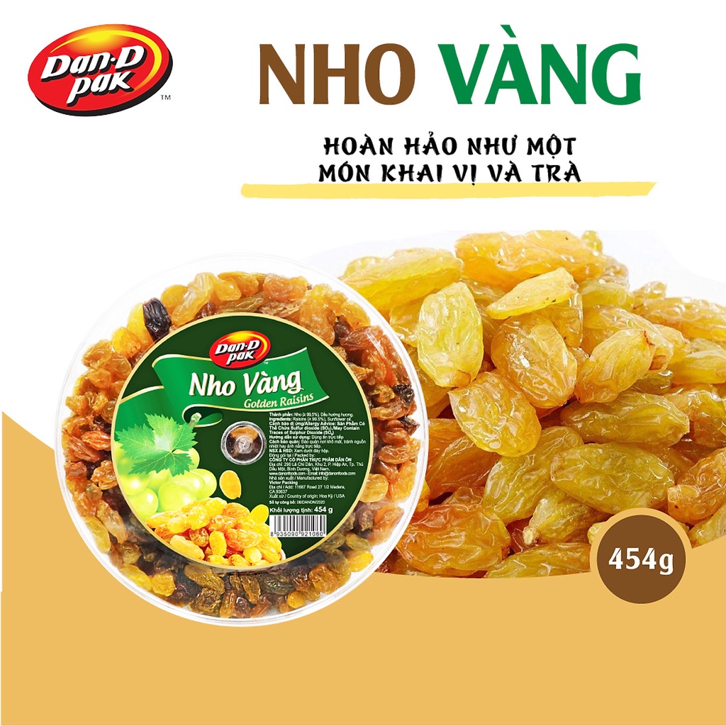 Nho Vàng Dan D Pak 