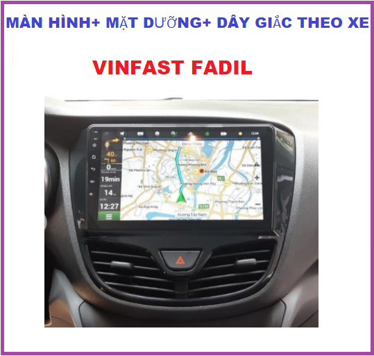 Bộ Màn hình androi cho xe VIN.FAST FA.DIL với âm thanh, hình ảnh sắc nét, xem camera ô tô, đầu dvd cho xe ô tô +mặt dưỡng,màn kết nối wifi ram2G-rom32G, dvd gắn taplo,phụ kiện xe hơi.