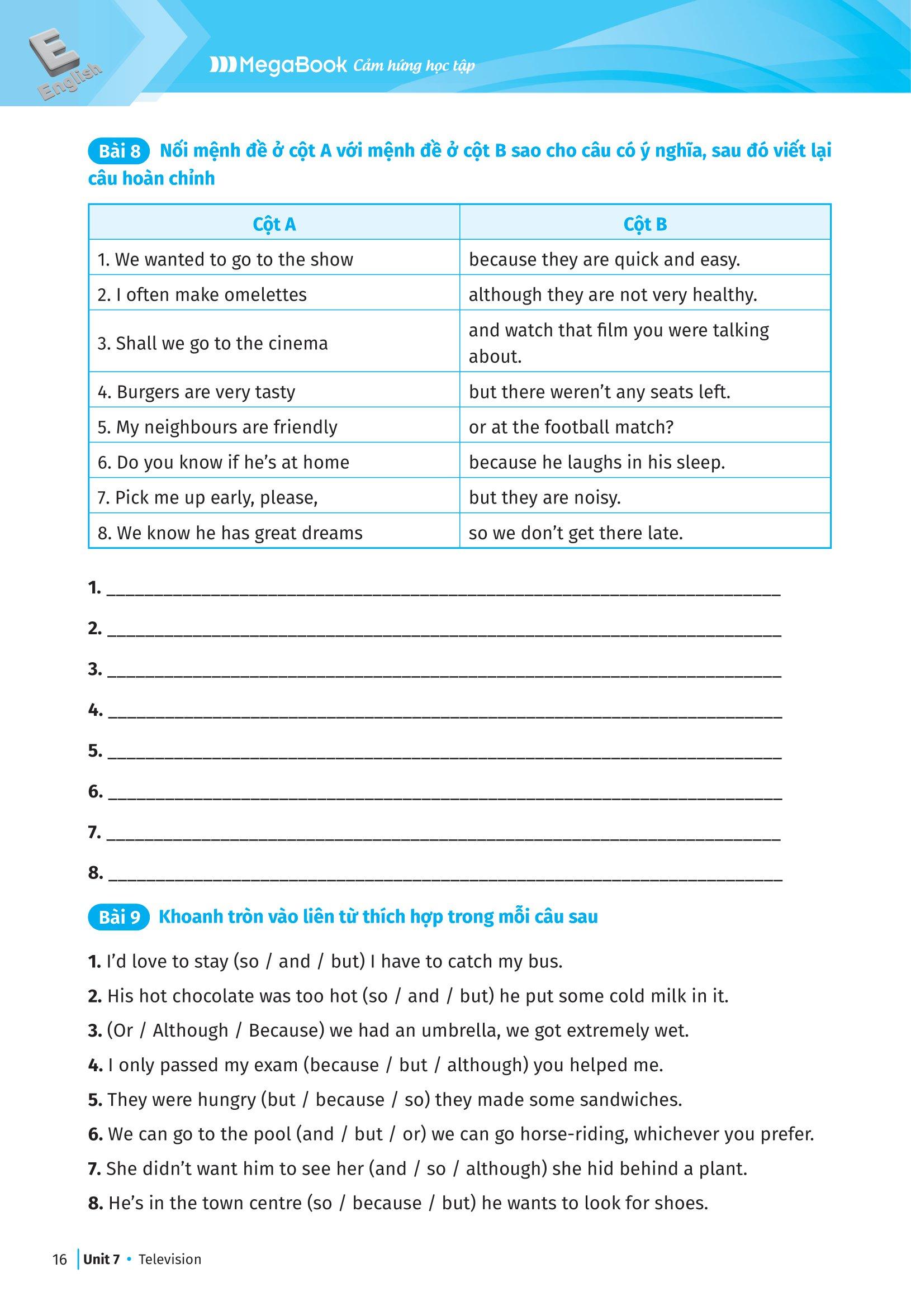 Luyện Chuyên Sâu Ngữ Pháp Và Bài Tập Tiếng Anh 6 - Tập 2 (Theo Chương Trình Global Success)