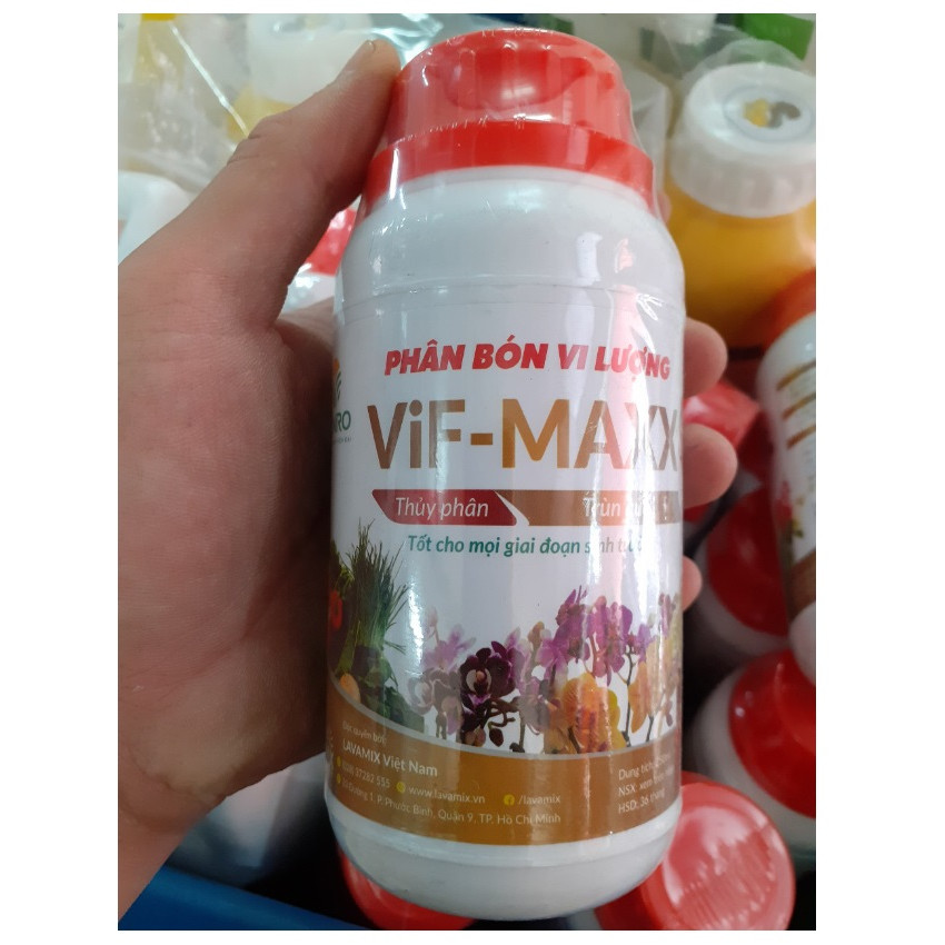 PHÂN BÓN VI LƯỢNG VIF-MAXX, chai 250ml