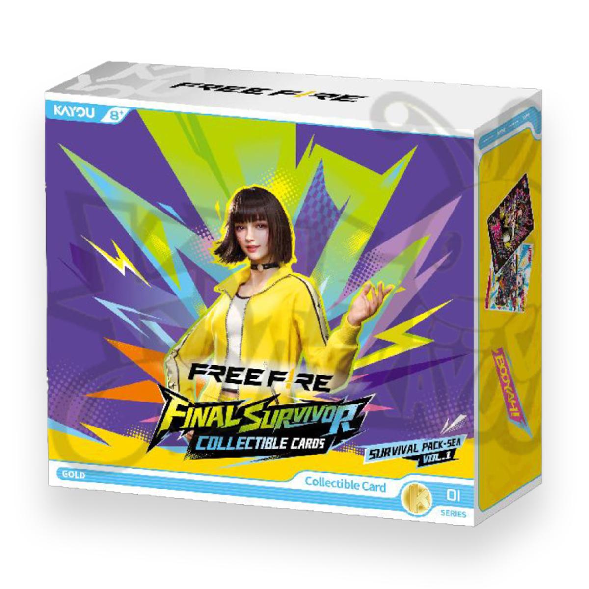 Hộp Card Bo Góc - Free Fire - Kayou KC01 (20 Túi)