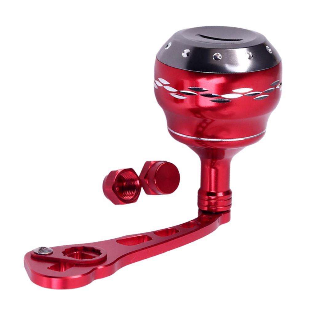 CNC Aluminum Alloy Single Fishing Reel Handle Knob Reel Replacement Handle Grip