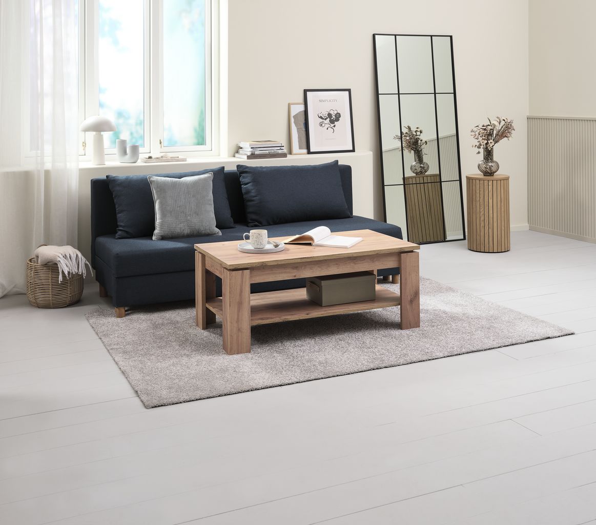 Kệ đa năng | JYSK Spodsbjerg | gỗ công nghiệp/thép | màu sồi | DK35xC60cm