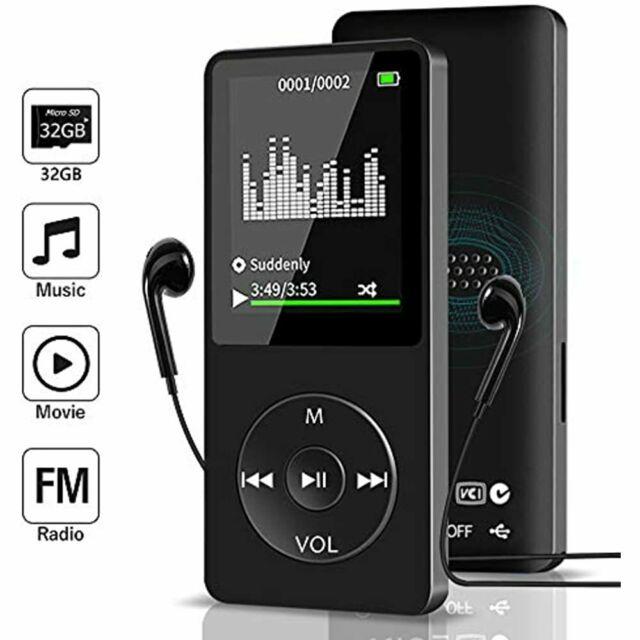 Máy Nghe Nhạc Mp4 bluetooth nghe FM có loa ngoài kèm dây cáp, tai nghe