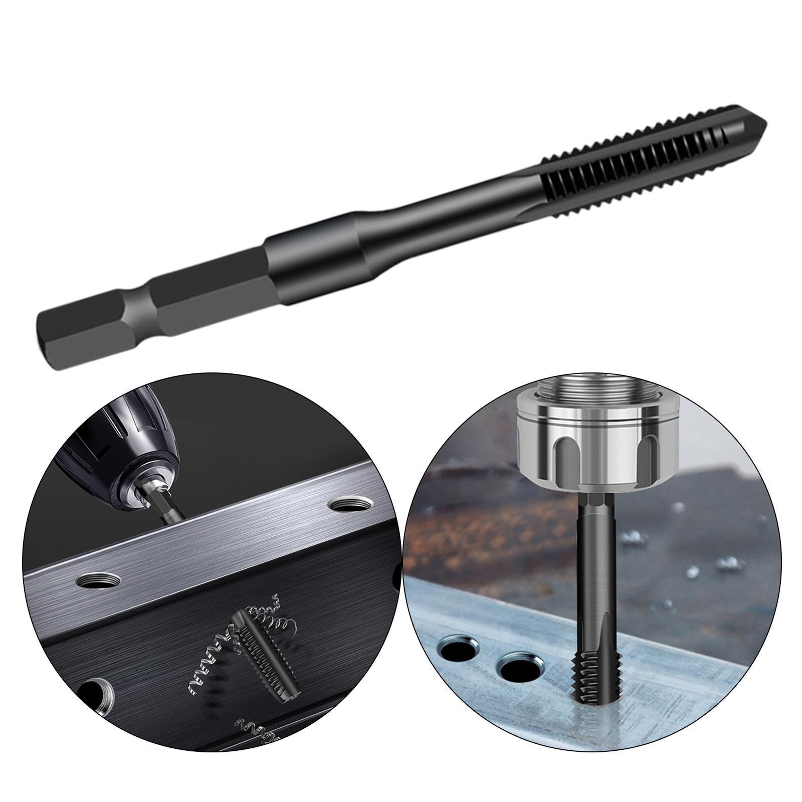 Machine Screw Plug Tap High Hardness Hand Screw Drill Bits