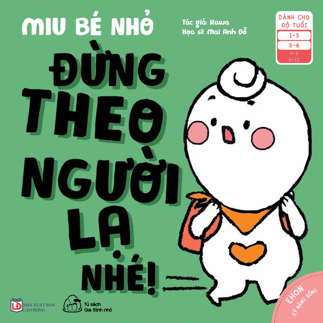 Sách bộ- 08 cuốn - Ehon kĩ năng sống - Miu Bé Nhỏ (P2)