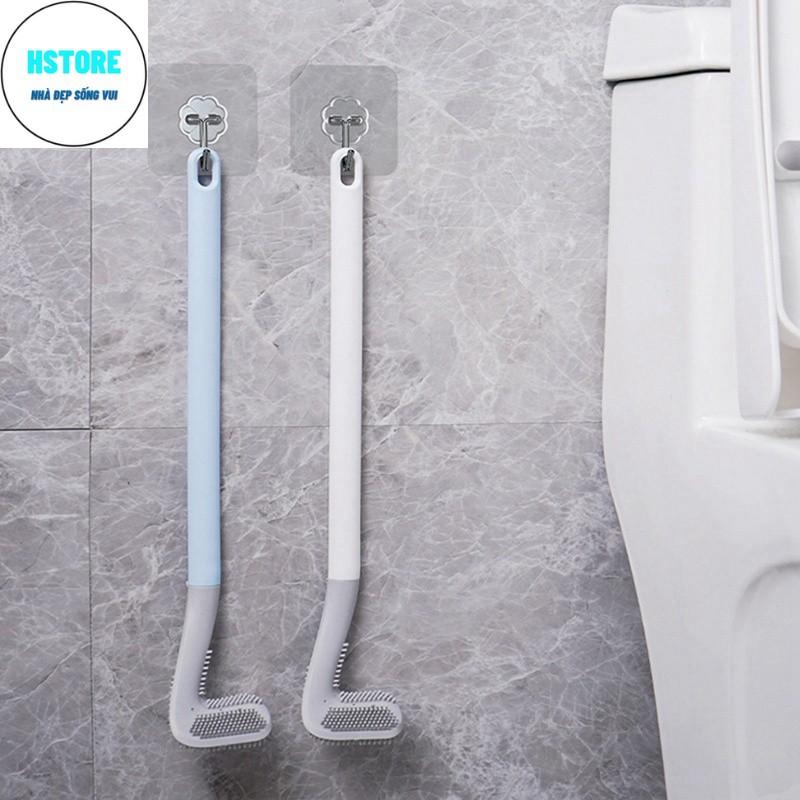 Mẫu MớiChổi Cọ Nhà Vệ Sinh, Cây Cọ Toilet Bồn Cầu Bằng SiliCon, Chổi Cọ Toilet