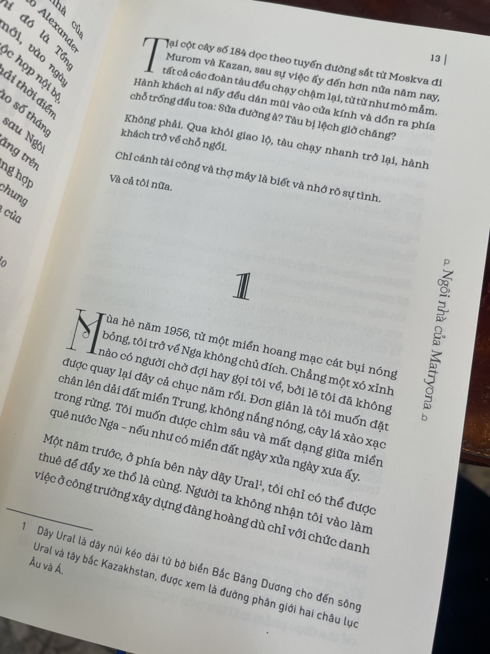 NGÔI NHÀ CỦA MATRYONA - Alexander Solzhenitsyn – Phạm Ngọc Thạch dịch - NXB Phụ Nữ