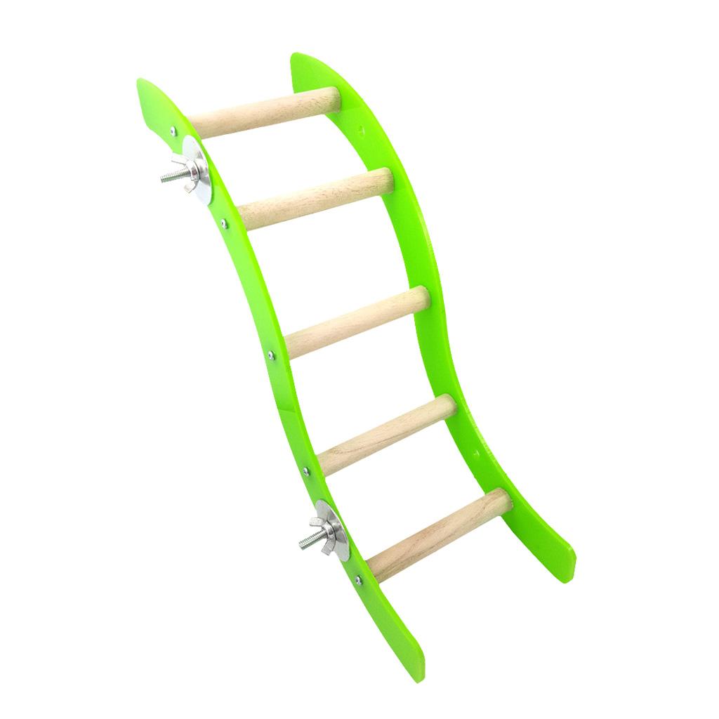 Wooden Bird Ladder, Bird Toy For Parrot Swings Ladders For Pet Trainning