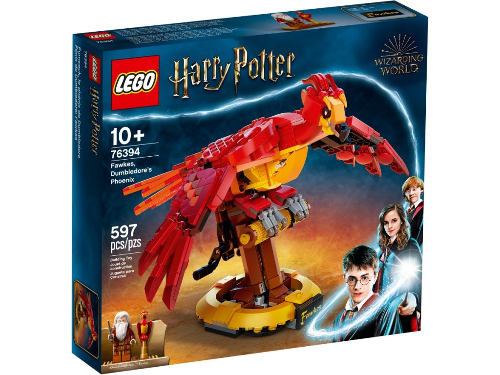 LEOG - 76394 - Harry Potter Fawkes, Phượng hoàng của cụ Dumbledore (597 chi tiết)