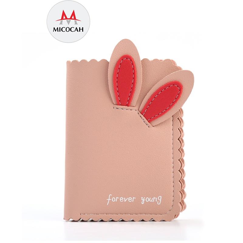 Ví Nữ Mini Cầm Tay FOREVER YOUNG Hình Tai Thỏ Ngộ Nghĩnh Giá Cực Rẻ Nhiều Ngăn Tiện Dụng FY66 - Micocah Mall