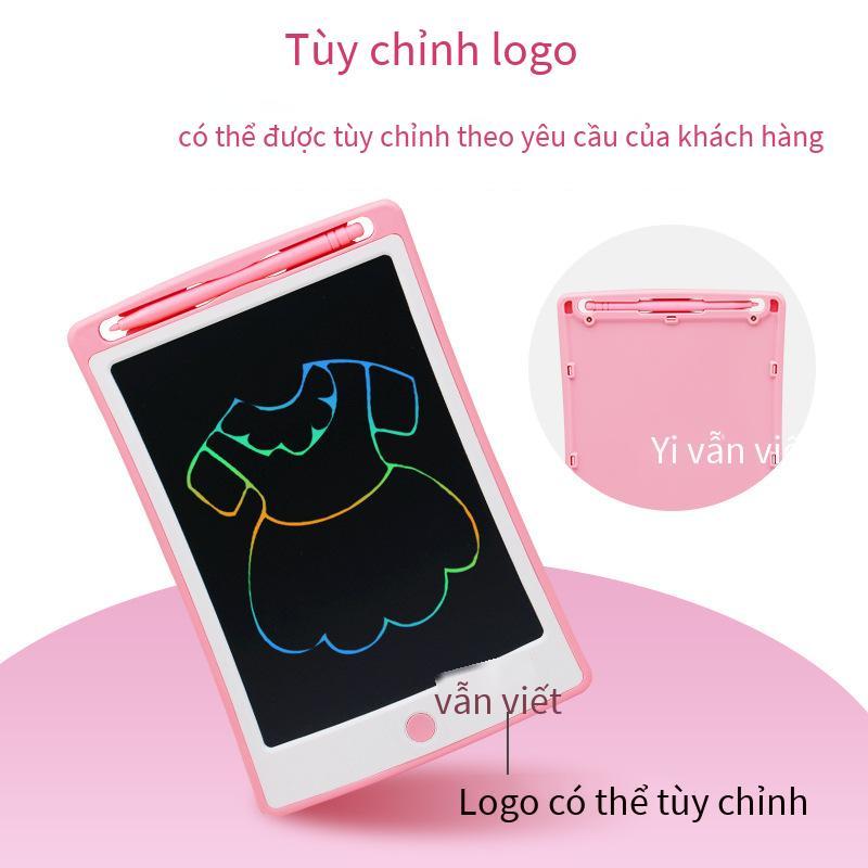 Phong cách mới nhất tùy chỉnh bảng viết LCD 8,5 inch màu bảng vẽ trẻ em vẽ graffiti bảng vẽ bảng ghi nhớ tin nhắn bảng vẽ điện tử