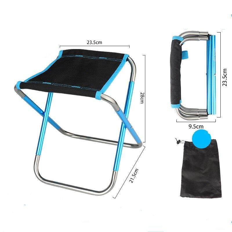 Portable Folding Chairs Outdoor Ultra Light Folding Stools for Subway Train Travel Fishing Chair Picnic Camping Stool Chair
