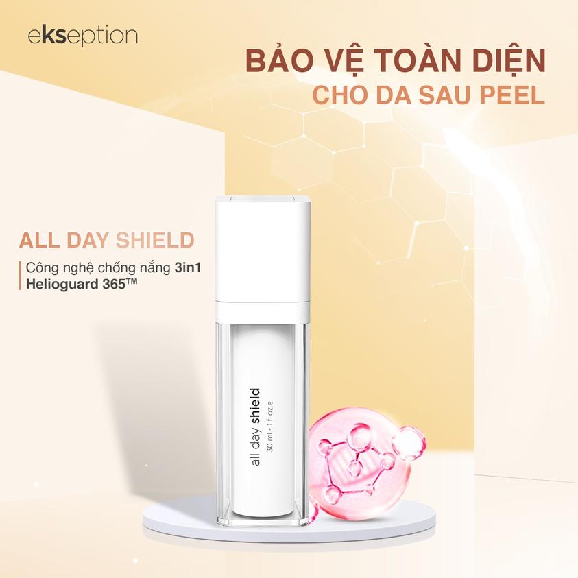 Kem chống nắng phổ rộng, cấp ẩm Ekseption All day Shield SPF 50+ 30ml