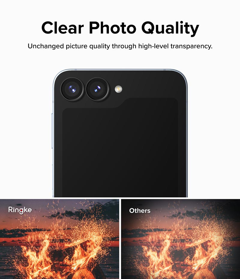 Dán camera dành cho Samsung Galaxy Z Flip 6 RINGKE Lens Frame Glass - Hàng Chính Hãng