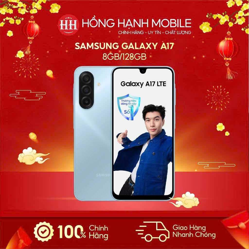 Điện Thoại Samsung Galaxy A17 8GB/128GB - Hàng Chính Hãng