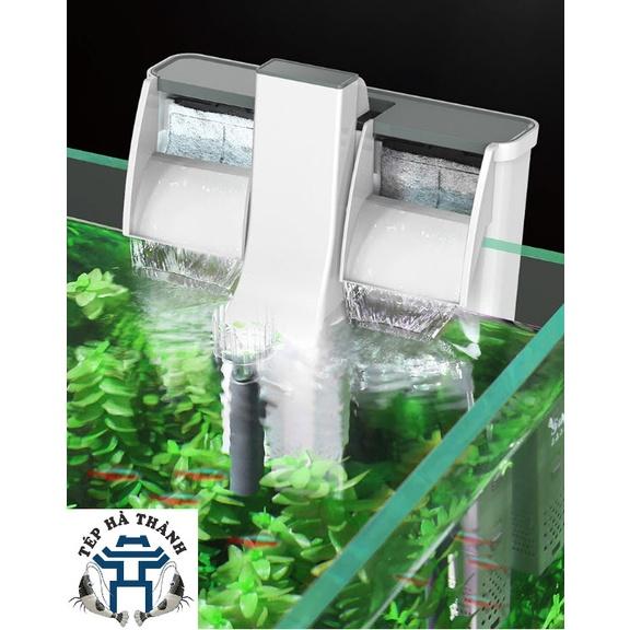 Lọc Thác Cao Cấp SUNSUN XBA-300 Và XBA-500 Có Tích Hợp Lọc Váng Cho Bể Cá Cảnh, Bể Thủy Sinh
