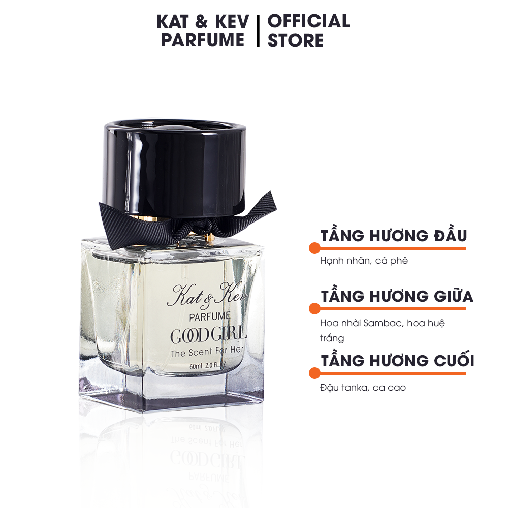 NƯỚC HOA CAO CẤP KAT&KEV NỮ TÍNH THANH LỊCH GOOD GIRL – THE SCENT FOR HER 60ML