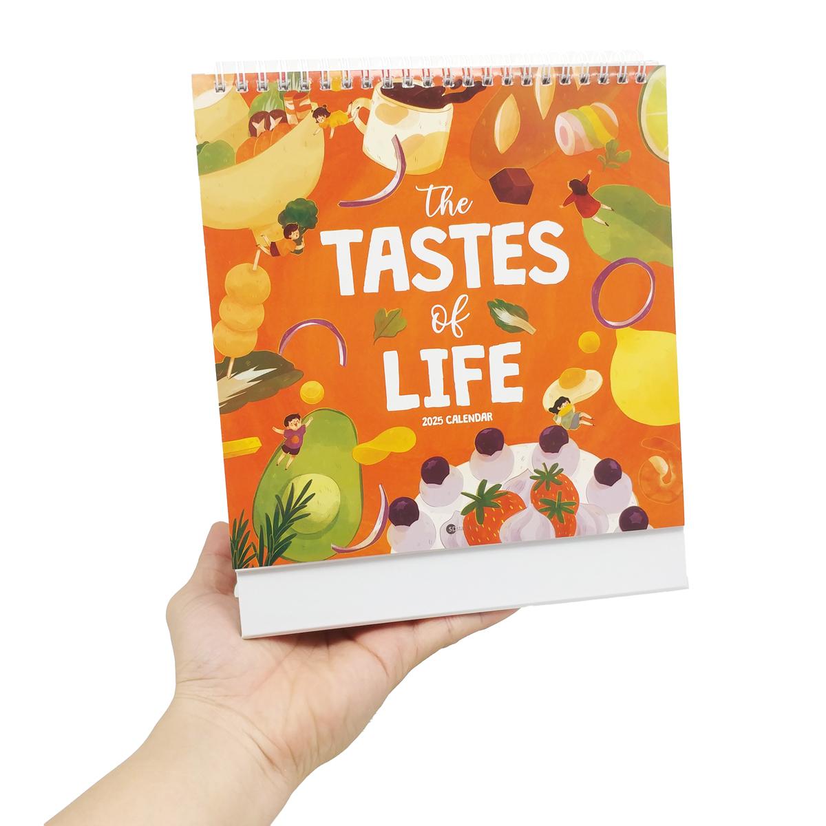 Lịch Bàn 2025 - The Tastes Of Life - Sdstationery 2025-SD-LBA