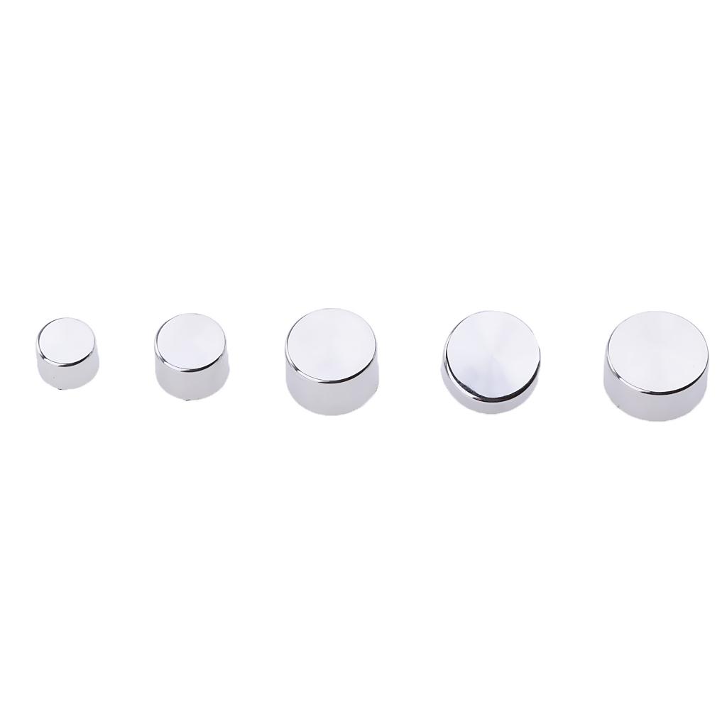 For Twin Cam / Toppers Caps Cover Kit Chrome