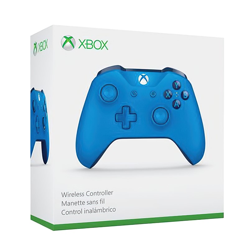 Gamepad Không dây Bluetooth Xbox One S Blue - hàng nhập khẩu