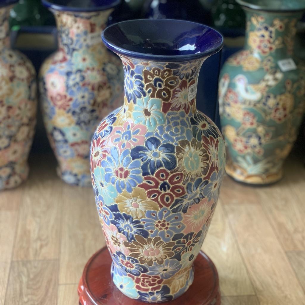 Bình Hoa Gốm Sứ Vạn Lộc Hoa
