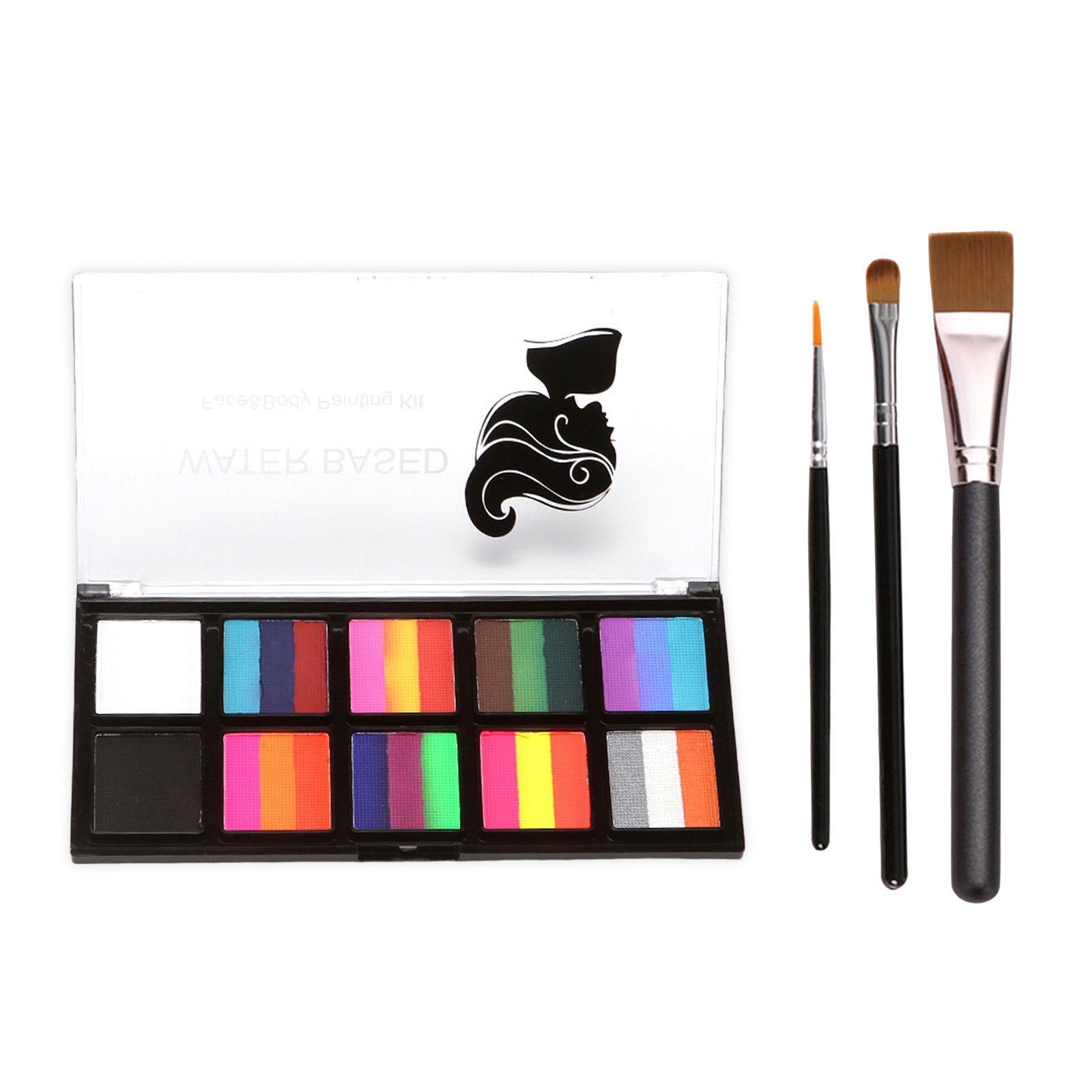 Body Paint Makeup Kit for Costume Halloween Kids Adults